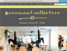 Tablet Screenshot of pilatesint.com